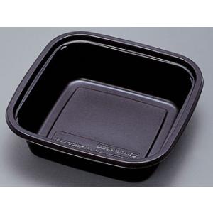 使い捨て食品容器 弁当容器（プラスチック製） フルレンジTR-32H黒 本体 福助工業 50枚