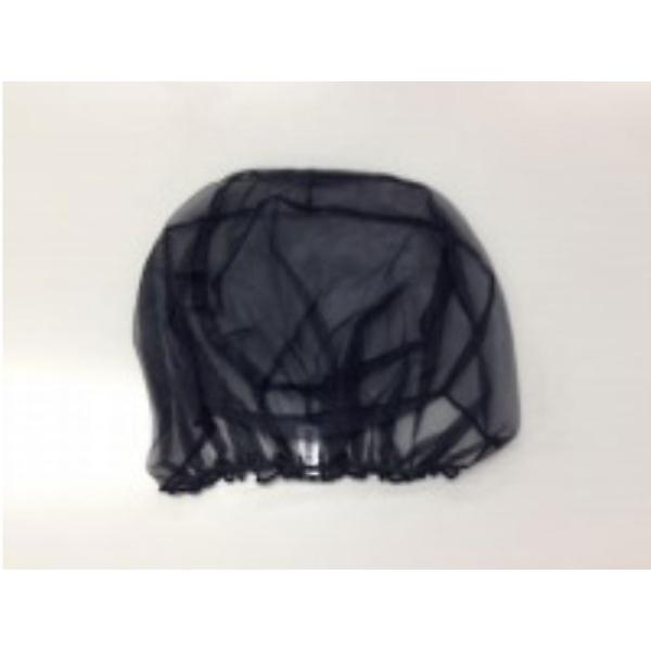 まとめ買い 使い捨てキャップ エプロン M32 デリカネット 黒 丸善化工  300枚(20枚×15...