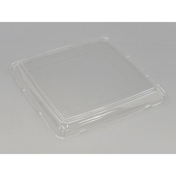 使い捨て食品容器 寿司容器 寿司桶 寿司容器 角桶 2F 透明蓋 福助工業 10枚