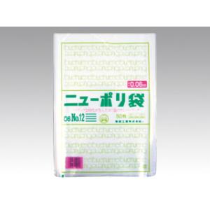 まとめ買い ポリ袋 福助工業 ニューポリ規格袋 0.06 No.12 1500枚(50枚×30)