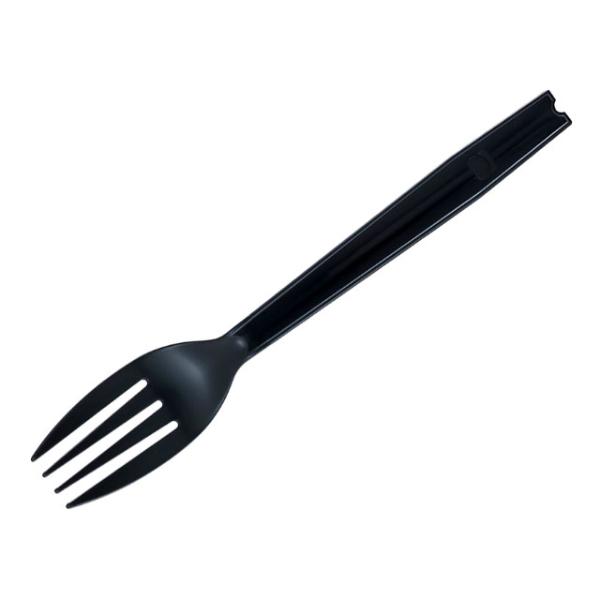 (2000点) 使い捨てフォーク CCフォーク ＃160 バラ ブラック 大黒工業 00153173