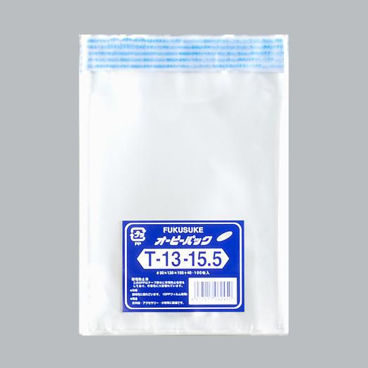 ＯＰＰ袋 テープ有　OPP袋 OPP袋 福助工業 オーピーパック テープ付 T-13-15.5 10...