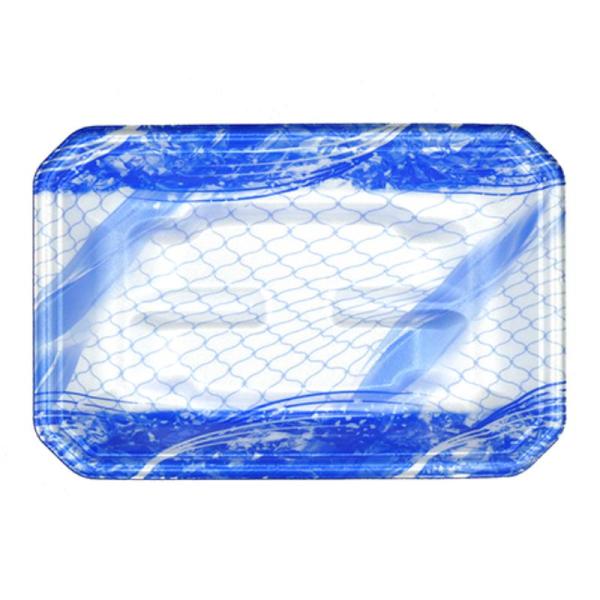 【1600点】鮮魚トレー FLステージ20-13(25) 海氷青 エフピコ 00166061