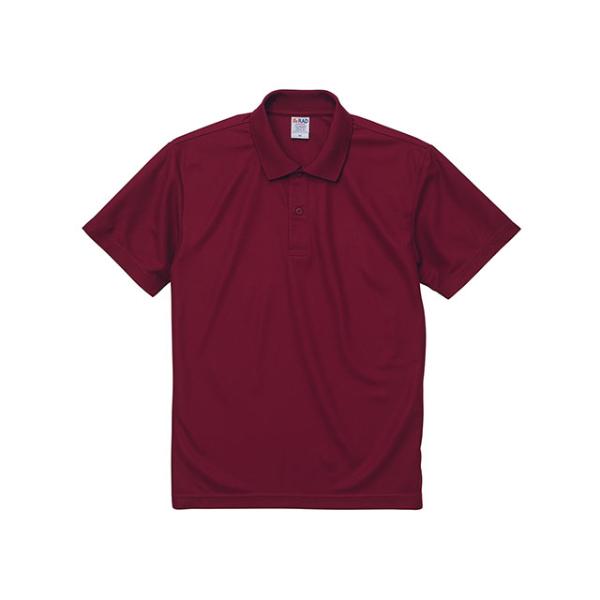 (1点) 2020-01ドライカノコポロシャツ バーガンディ XS United Athle 001...