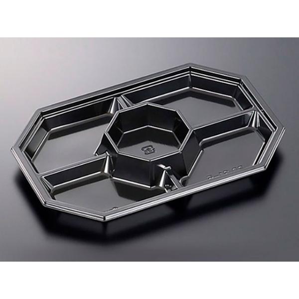 使い捨て食品容器 オードブル容器（プラスチック製） 中央化学 HSPD 31-5 BK 20枚