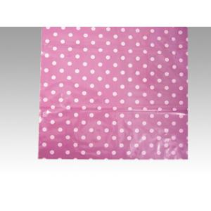 持ち帰り袋 風呂敷 ポリ風呂敷 風呂敷  水玉 ポリ風呂敷 80角 ピンク 50枚