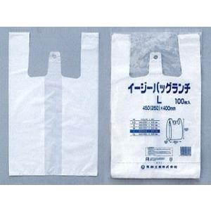 持ち帰り袋 レジ袋 プラスチックレジ袋 福助工業 イージーバッグ ランチ L 100枚