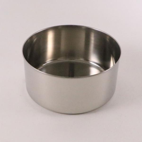 【1点】保存容器 18-8丸型ヤクミ入 本体のみ 10cm 00253927
