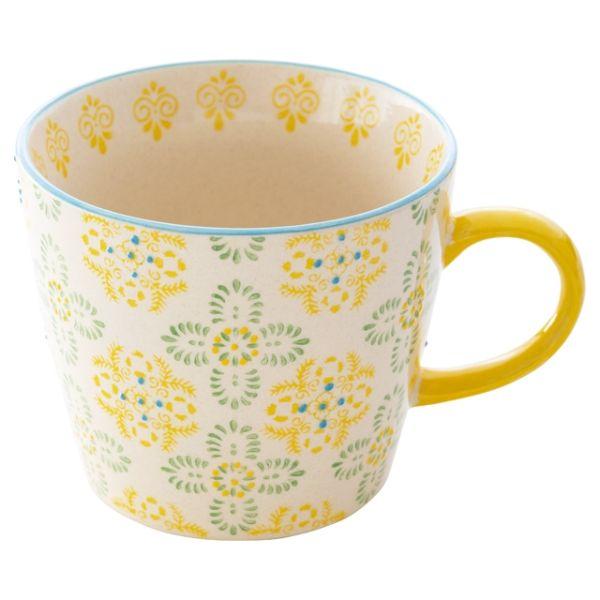 【1点】コーヒーカップ ハンドメイドアートマグカップ-4(4個) ヘッズ 00268939