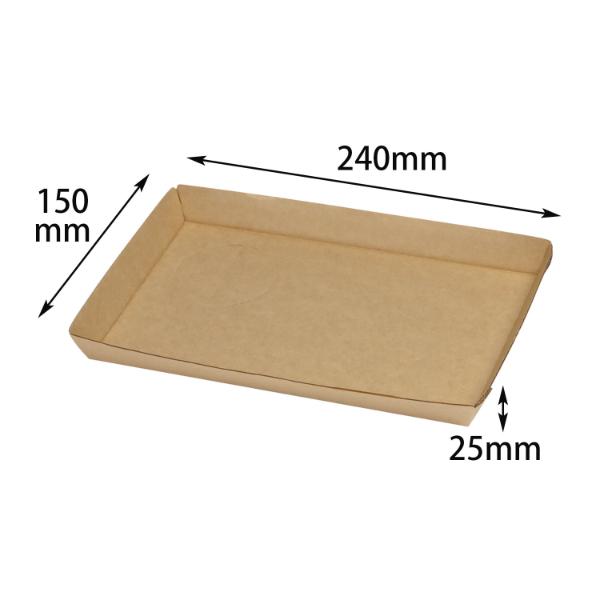 (300点) 紙トレー 紙トレー(ドリンクホール有) ヤマニパッケージ 00274082