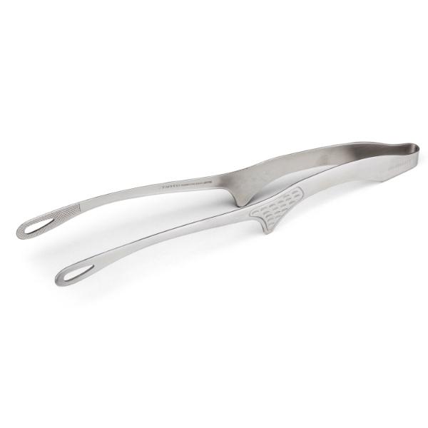 調理道具 ターナー トング 18-0 仙武堂 焼肉トング 足付き シルバー 大 トーダイ