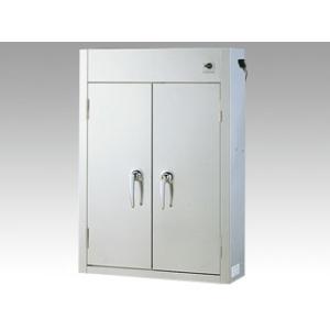 (1点) 器具殺菌庫 18-8 殺菌灯付庖丁保管庫CS-G10(10本用) 00280993