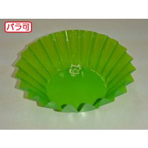 おかずカップ フィルムケース ラミケースOPP6Aライトグリーン 500枚 セイコー