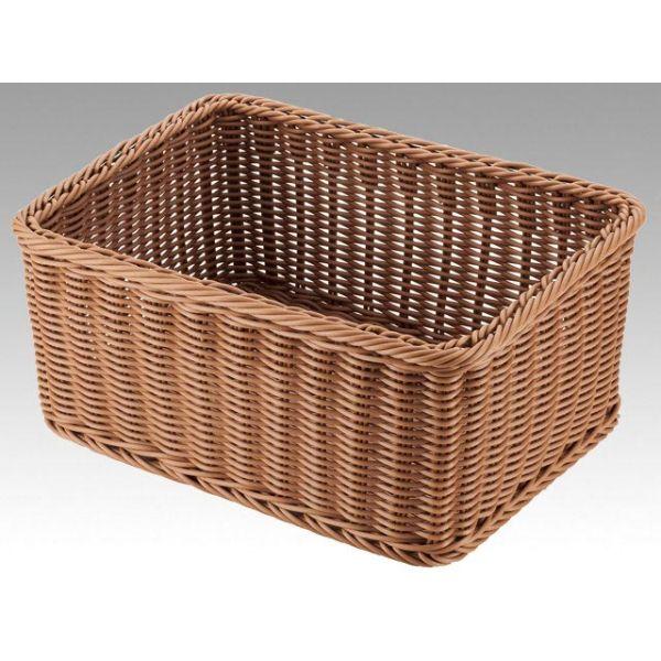 樹脂バスケット VB-D400-BRフードバスケット 超深型 40型 ブラウン トーダイ1枚