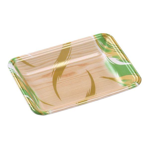 トレー エフピコ FLB-A15-30 風紋木目緑 100枚