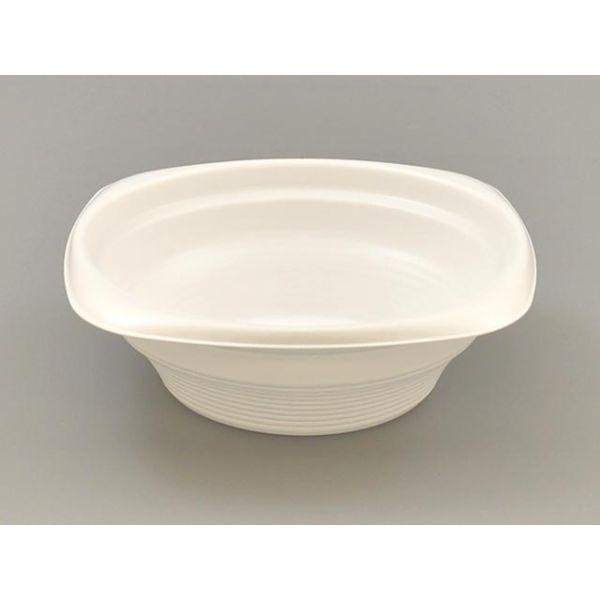 (50枚) スープ容器 RHFフーフ142-50B 白 リスパック 00313426