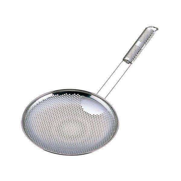 (1点) そば用品 UK パンチング そば揚げ・ヨコ型24cm YUKIWA 00317576