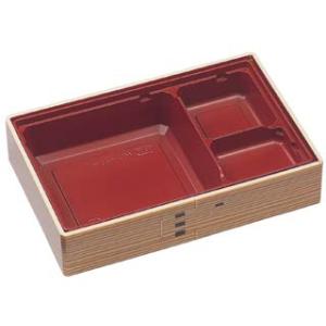 エフピコ テイクアウト 弁当容器 使い捨て 折箱WU-8L-1(わっぱ) 本体