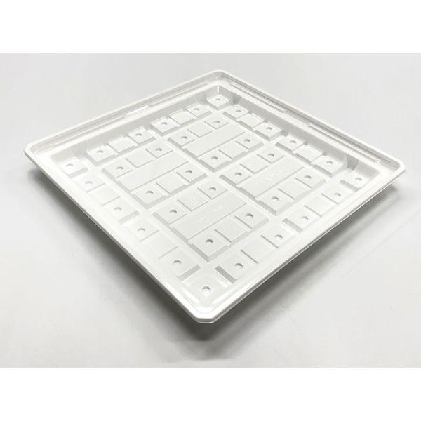 (200枚) 折箱 ワン折90×90D ホワイト 底 200入(1P25) アクタ 00325844