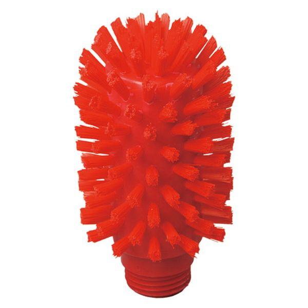 【1点】バーキュートプラス ボトルブラシヘッド 外径80mm 赤 バーテック 00337654