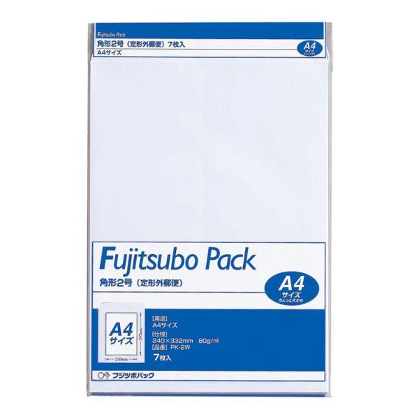 藤壺パック 角2 80G ホワイト マルアイ 10点(1点×10) 業務用