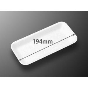 まとめ買い 発泡トレー 中央化学 トレーCS19-9B(L)C-3新 2400枚(100枚×24) 業務用 使い捨て容器 持ち帰り容器