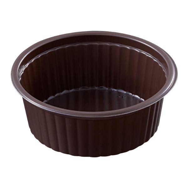 製菓資材 ベイクック BAKEQ 96Φ 180cc 茶 本体 バラ出荷50枚