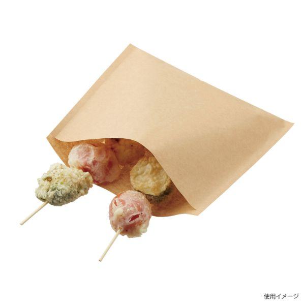 HEIKO（シモジマ） 惣菜袋 マスターパック 4号 未晒PP バラ出荷100枚