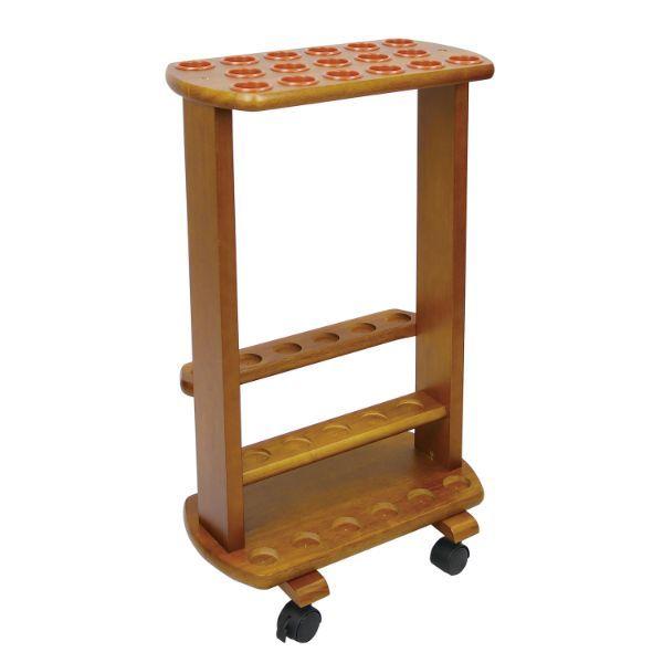 (1点) 【介護/医療】杖 歩行補助杖用 木製什器 1台入 オオサキメディカル 00372580