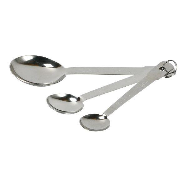 (10点) はかり 量HAKARI ステンレス製計量スプーン(3本組) パール金属 00376251