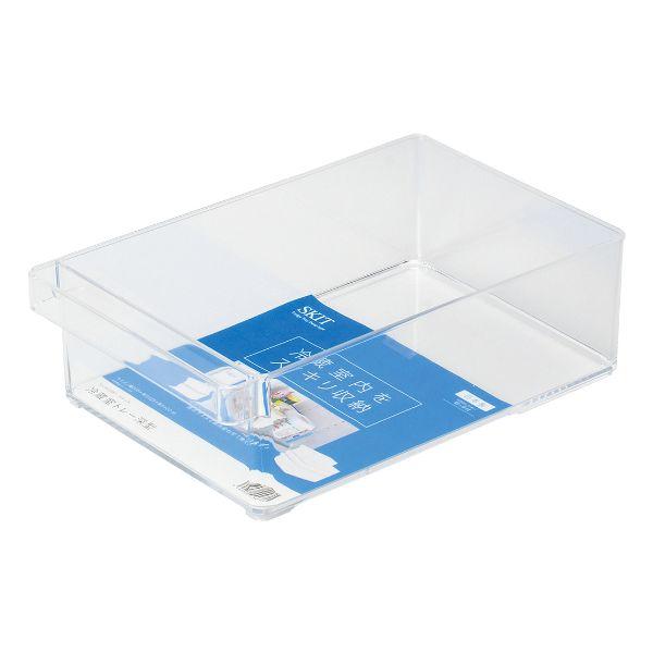 (16点) スキット 冷蔵室トレー深型 パール金属 00376692