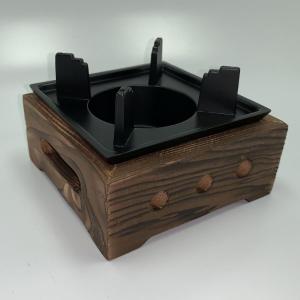 固形燃料用 アルミ民芸こんろ B-1 ポリプロピレン枠 業務用