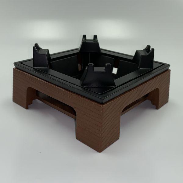 (1点) 固形燃料用コンロ M11-722 民芸こんろ A-2 茶 マイン 00395034