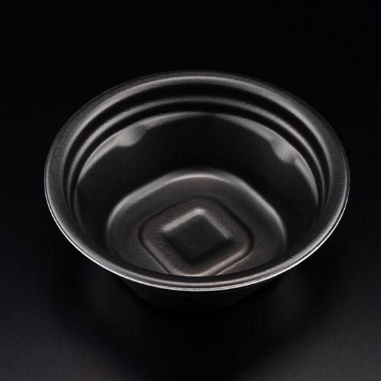(50枚) スープ容器 ホット ほっこり 145-50B 黒 リスパック 00400720