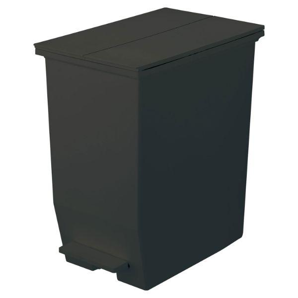 (6点) ペール SOLOW ペダルオープンツイン 45L BK リス 00408502