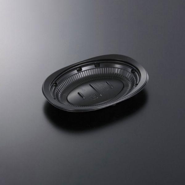 使い捨て食品容器 軽食容器 パスタ ピザ容器 中央化学 CT街デリ ランチD21BK 身 50枚