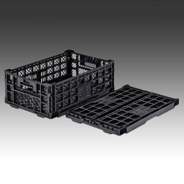 まとめ買い 青果什器 オリコン EP42A-B ブラック 三甲 5個