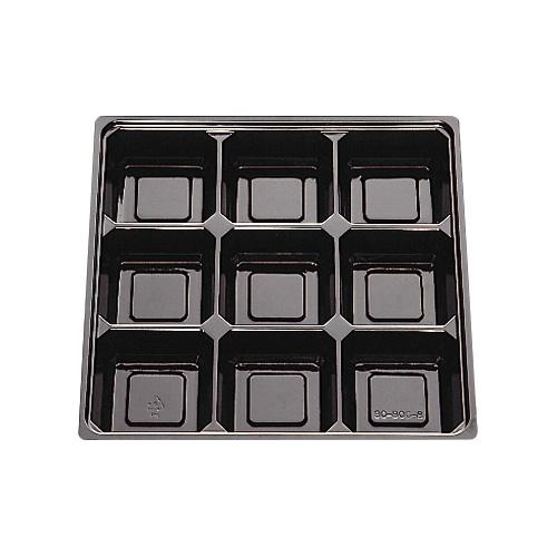 (300枚) 中仕切80-80C-8黒 00419934