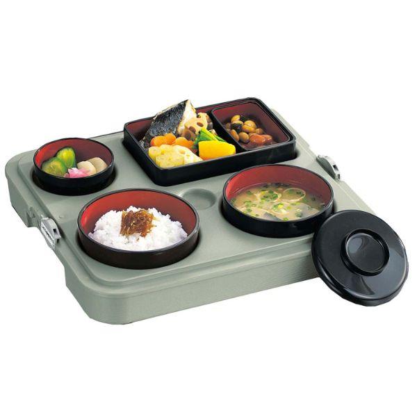 (1点) 【介護/医療】食器類 象印 配食用保温容器 まごころ便 DA-SN10 アサミドリ 004...