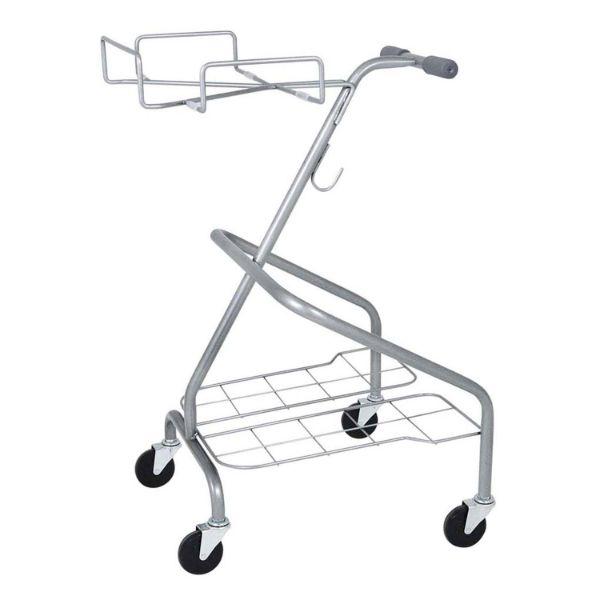 (1点) 【介護/医療】配膳カート バイキングカート(φ75キャスター仕様)C-75 シルバー 00...