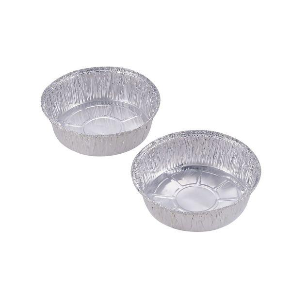 (60点) アウトドア用品 アルミ丸型なべ＜大＞ 2枚組 パール金属 00437026