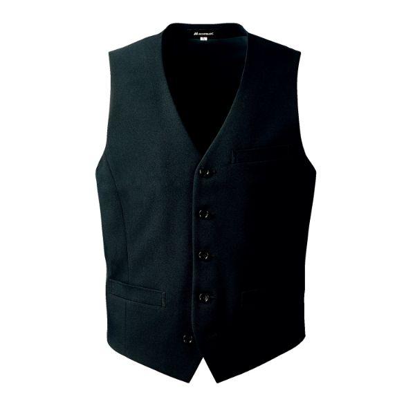 (1点) BM6602-0_LL ベスト メンズ 黒 LL 住商モンブラン 00437527