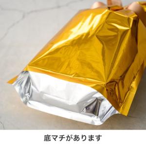 【1点】袋 アルミ蒸着リボン付バッグ-M ゴー...の詳細画像5