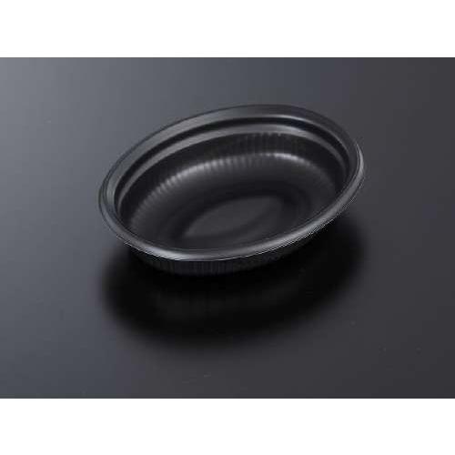 食品容器 カレー容器（プラスチック製） 中央化学 カレー容器 SDビストロ M24-18 BK身 5...