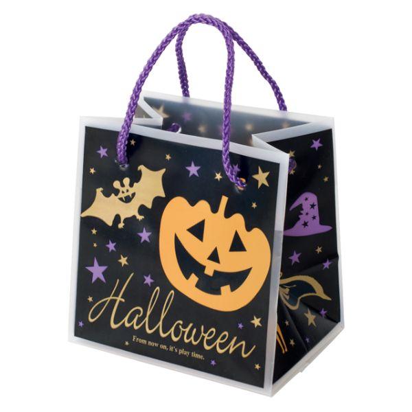 【1点】袋 ブラックハロウィンキューブバッグ-2(20枚) ヘッズ 00455601