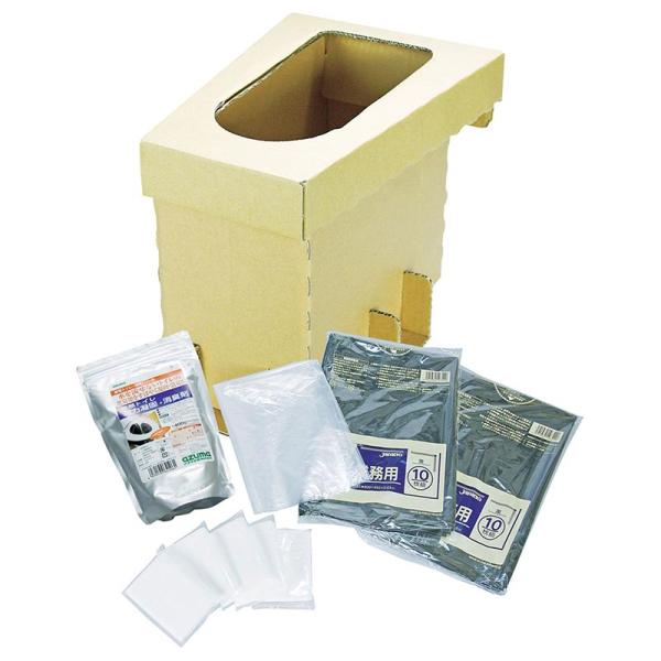 【1点】【防災】簡易トイレ AZ996 トイレ救急隊 アズマ工業 00462439