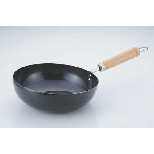 【1点】鍋 鉄こぼれにくい炒め鍋 29cm サミット工業 00465797