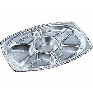 (150枚) オードブル容器 ティアラプラッター小判-30 本体 銀 エフピコ 00481871