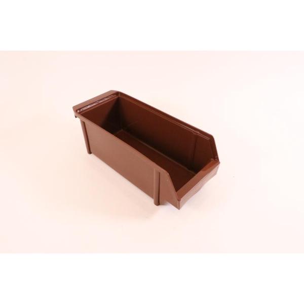 【1点】カトラリーボックス オーガナイザー ボックス ブラウン(抗菌) 00482290
