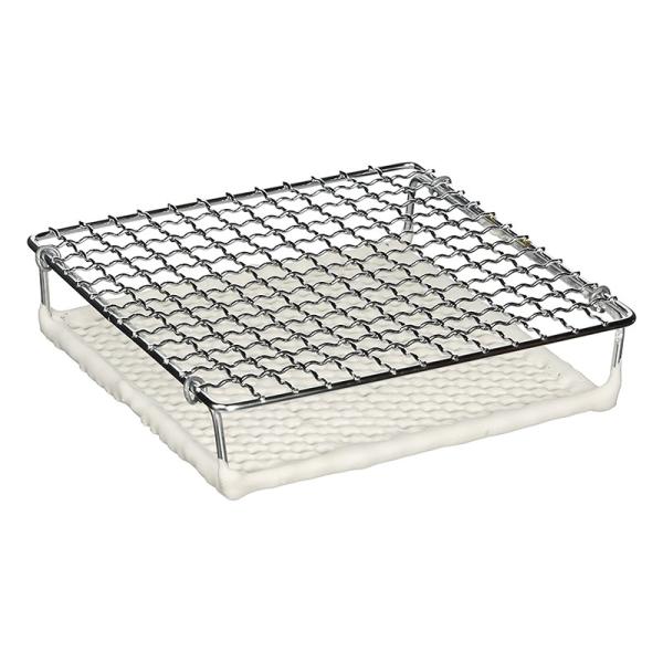 【1点】テーブル用品 セラミック焼網 150角 00483282